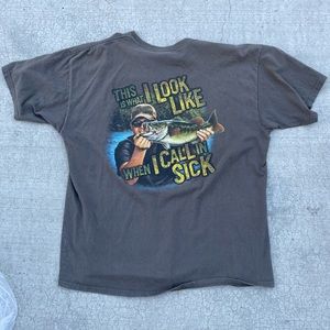 Y2K Buck Wear 'This Is What I Look Like When I Call In Sick' Short Sleeve Tshirt